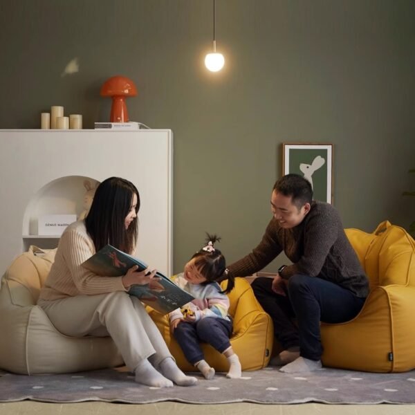 🇸🇬 SG Fast Delivery | Strawberry Sofa Baby Sit Up Chairs Children's Armchair Kids Couch Infant Lounge Chair Frameless Sofas Child Kanapa Pouf Puff LT